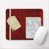 Sjabloon Rode fotomousepad Muismat (Met muis)