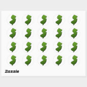 sjabloon ronde sticker (Vel)