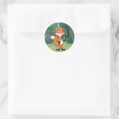sjabloon ronde sticker (Tas)