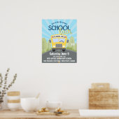 sjabloon schoolbeurs PTO-zomerfair Flyer Poster (Keuken)