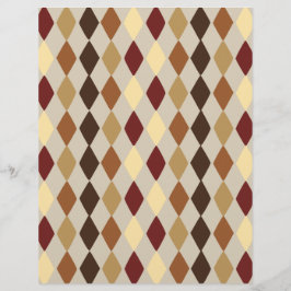 Sjabloon Schrootboekpapier met Diamantpatroon