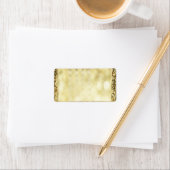  Sjabloon Sequin Gold Bokeh Etiket (Insitu)