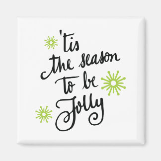 Sjabloon Square Magnet Magneet