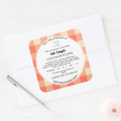 Sjabloon Sticker met kattenvoedseletiket (Envelop)