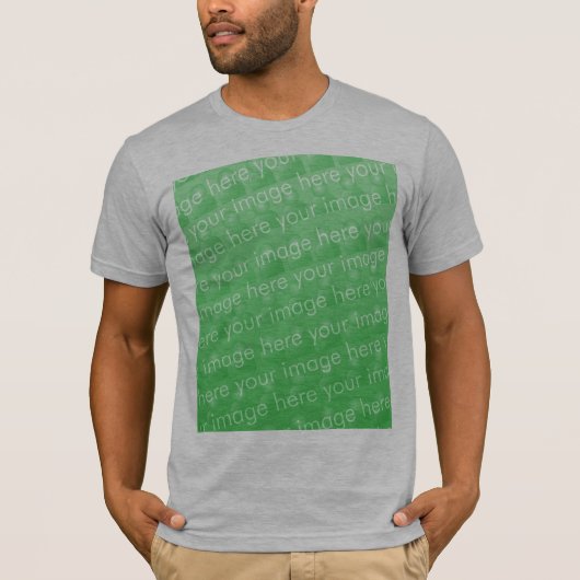 Sjabloon T-shirt (Voorkant)