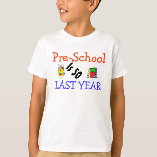 Sjabloon T-SHIRT VAN KINDERGARTEN CHILD