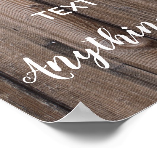 Sjabloon taartrollen en cadeautwitbord poster (Hoek)