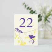 Sjabloon tabelnummer kaart (Staand voorkant)