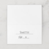 Sjabloon tafel Placeholder Kaart (Buitenkant ongevouwen)