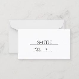 Sjabloon tafel Placeholder Kaart