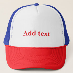 Sjabloon, Tekst toevoegen om te personaliseren. Trucker Pet