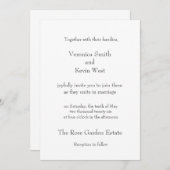 Sjabloon uitnodiging 5 x 7 (Voorkant / Achterkant)