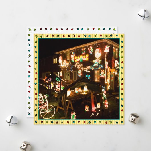 Sjabloon vakantieKaart (Voorkant / Achterkant in situ)