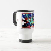 Sjabloon van American Thlevel Mug Reisbeker (Voorkant links)