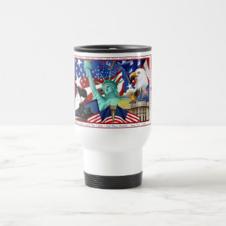Sjabloon van American Thlevel Mug Reisbeker