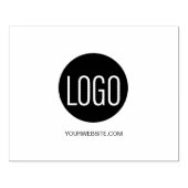  Sjabloon van Business Logo Website Rubberstempel (Afrduk)