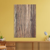 Sjabloon van de achterzijde van de krat van hout canvas afdruk (Insitu (Woonkamer))