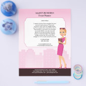 Sjabloon van de brochure voor vrouwen (versie 1) (Enkel)