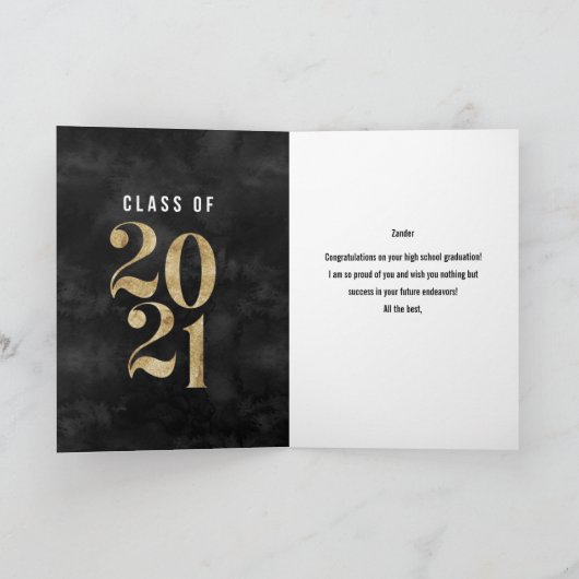 Sjabloon van de fotograaf | Afstuderen Kaart (Binnen)