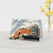 Sjabloon van de Kaart van de Verjaardag van de (Gele Bloem)