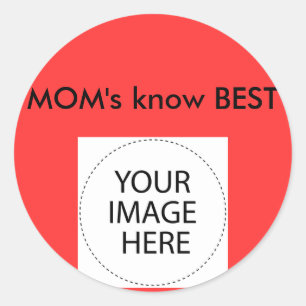 Sjabloon van de MUSEUM Zazzle Gifts Ronde Sticker