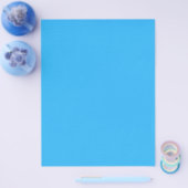 SJABLOON VAN DE TEXTURE WALLPAP VAN SOLID SKY BLUE FLYER (Enkel)