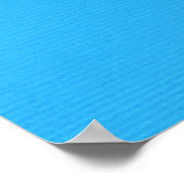 SJABLOON VAN DE TEXTURE WALLPAP VAN SOLID SKY BLUE POSTER (Hoek)