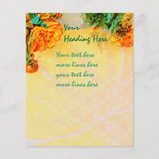 Sjabloon van de Tropische Borders Flyer