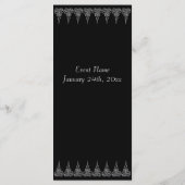 Sjabloon van gebeurtenisprogramma's - Gepersonalis (Achterkant)