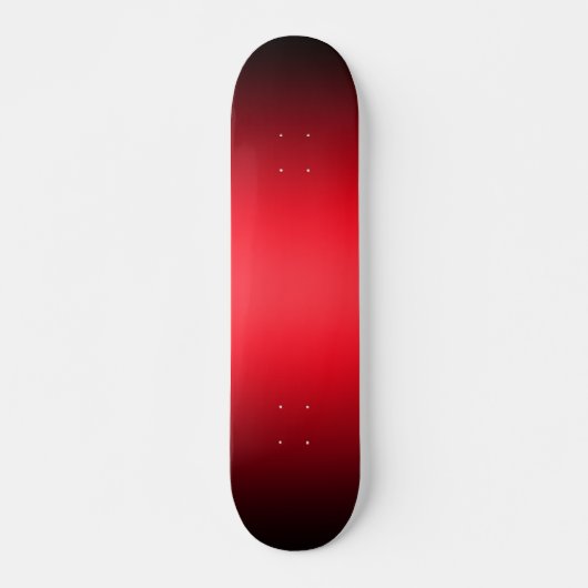 Sjabloon van het Gradiënt Rood & Zwarte Skateboard (Voorkant)