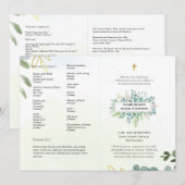 Sjabloon van het katholieke Weddenschap Nuptial Ma Kaart (Voorkant / Achterkant)