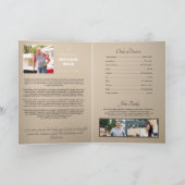 Sjabloon van het Memorial Programme (Binnen)