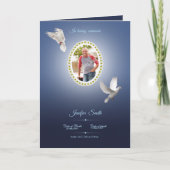 Sjabloon van het Memorial Programme (Voorkant)