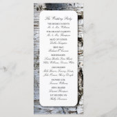 Sjabloon van het plattelandsprogramma Rustic Birch (Achterkant)