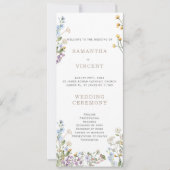 Sjabloon van het speciale programma Wildflower Boh (Voorkant)