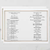 Sjabloon van het weduwenprogramma (twee) (Voorkant / Achterkant)