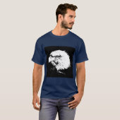 Sjabloon van Mannen van het dierenras Moderne T-shirt (Voorkant volledig)