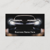 Sjabloon van Visitekaartjes van het thema "Cool Au (Voorkant)