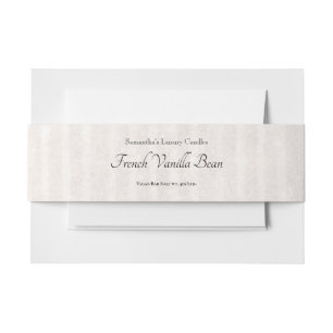 Sjabloon Vellum Cold Process Soap Label Uitnodigingen Wikkel