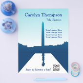 Sjabloon Verenigde Staten Nationale Monumenten Flyer (Enkel)