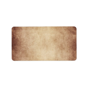 Sjabloon verouderd perkamentpapier blanco etiket