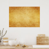 Sjabloon verouderd perkamentpapier blanco poster (Keuken)