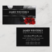 Sjabloon Visitekaartjes voor fotografen (Voorkant / Achterkant)