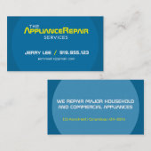 Sjabloon Visitekaartjes voor moderne apparaatrepar (Voorkant / Achterkant)