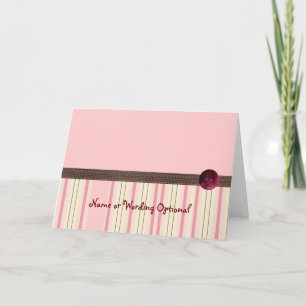Sjabloon voor bedankkaartjes