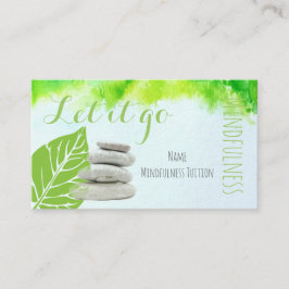 Sjabloon voor bedrijfskaarten met opening achteree visitekaartje