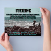 Sjabloon voor brochures en folders - pas aan (Hand)