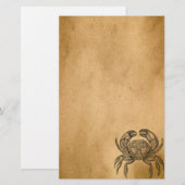 Sjabloon voor de ambachtelijke visserij in de Oce Briefpapier (Voorkant / Achterkant)