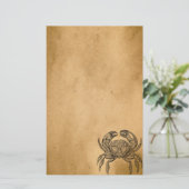 Sjabloon voor de ambachtelijke visserij in de Oce Briefpapier (Staand voorkant)