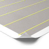 Sjabloon voor digitale planner poster (Hoek)